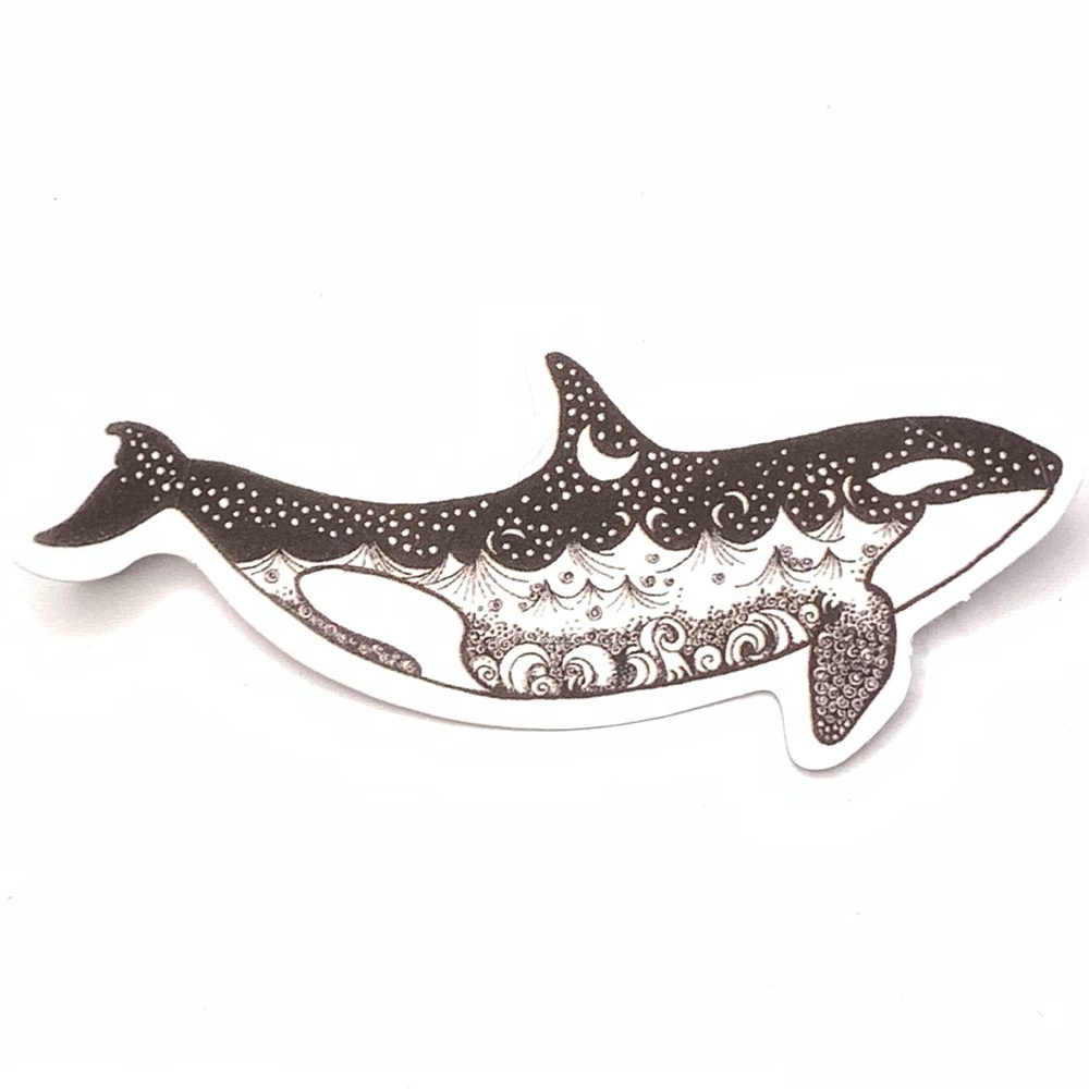Whale Vinyl Sticker